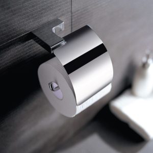 Lô đựng giấy vệ sinh Krene KH-527S-2 Cao Cấp – Thép Không Gỉ, Kết Hợp Kẽm Mạ Màu Crom sáng bóng Bền Đẹp, Hoàn Thiện Sang Trọng Cho Phòng Tắm