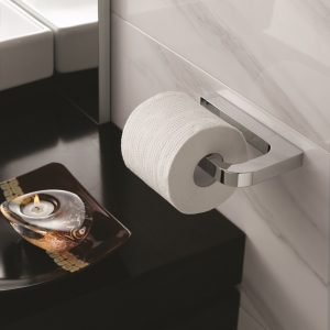 Lô giấy vệ sinh Krene KH-703S-2 Cao Cấp – Chất Liệu Thép Không Gỉ,Kết Hợp Kẽm Mạ Màu Crom Bền Đẹp, Hoàn Thiện Sang Trọng Cho Phòng Tắm