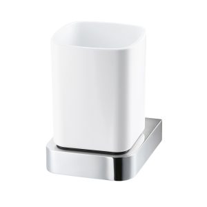 Alternative view of Cốc đánh răng Krene KH-705S-4 màu trắng sang trọng, Cao Cấp – Chất Liệu Kẽm, Chống Oxy Hóa, Bền Màu