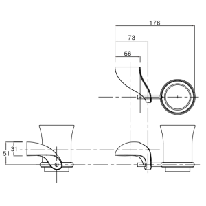 Alternative view of Kệ đựng xà phòng Krene KH-527S-3 chất liệu Kẽm Cao Cấp, Chắc Chắn & Bền Đẹp Theo Thời Gian