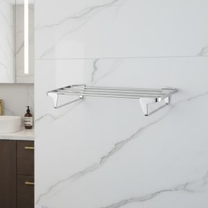 Giá để khăn tắm 2 tầng Krene N-1702 cao cấp - Chất Liệu Thép Không Gỉ, Bền Màu và Chắc Chắn