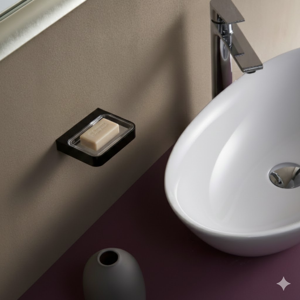 Kệ đựng xà  phòng Krene KH-705B-3 chất liệu Kẽm Cao Cấp, Chắc Chắn & Bền Đẹp Theo Thời Gian