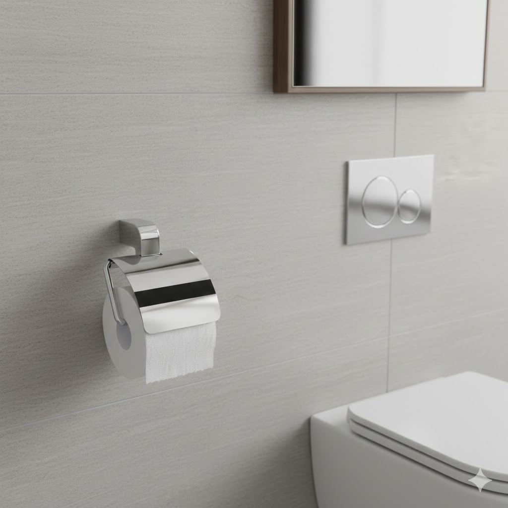 Lô giấy vệ sinh Krene KH-530S-2 Cao Cấp – Thép không gỉ, Bền Đẹp, Hoàn Thiện Sang Trọng Cho Phòng Tắm