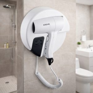 Máy sấy tóc 2 chiều nóng lạnh bảo vệ tóc chính hãng Krene INHSD-D90266-3 cao cấp công suất lớn to 1200W gắn tường
