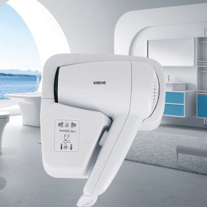 Alternative view of Máy sấy tóc 2 chiều nóng lạnh bảo vệ tóc chính hãng Krene INHSD-D9029-1 cao cấp công suất lớn to 1200W gắn tường
