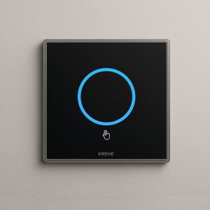 Cảm biến xả tiểu nam thiết kế hiện đại Krene - OUY8823A âm tường cao cấp – Chất liệu khung ABS mạ Chrom sang trọng.