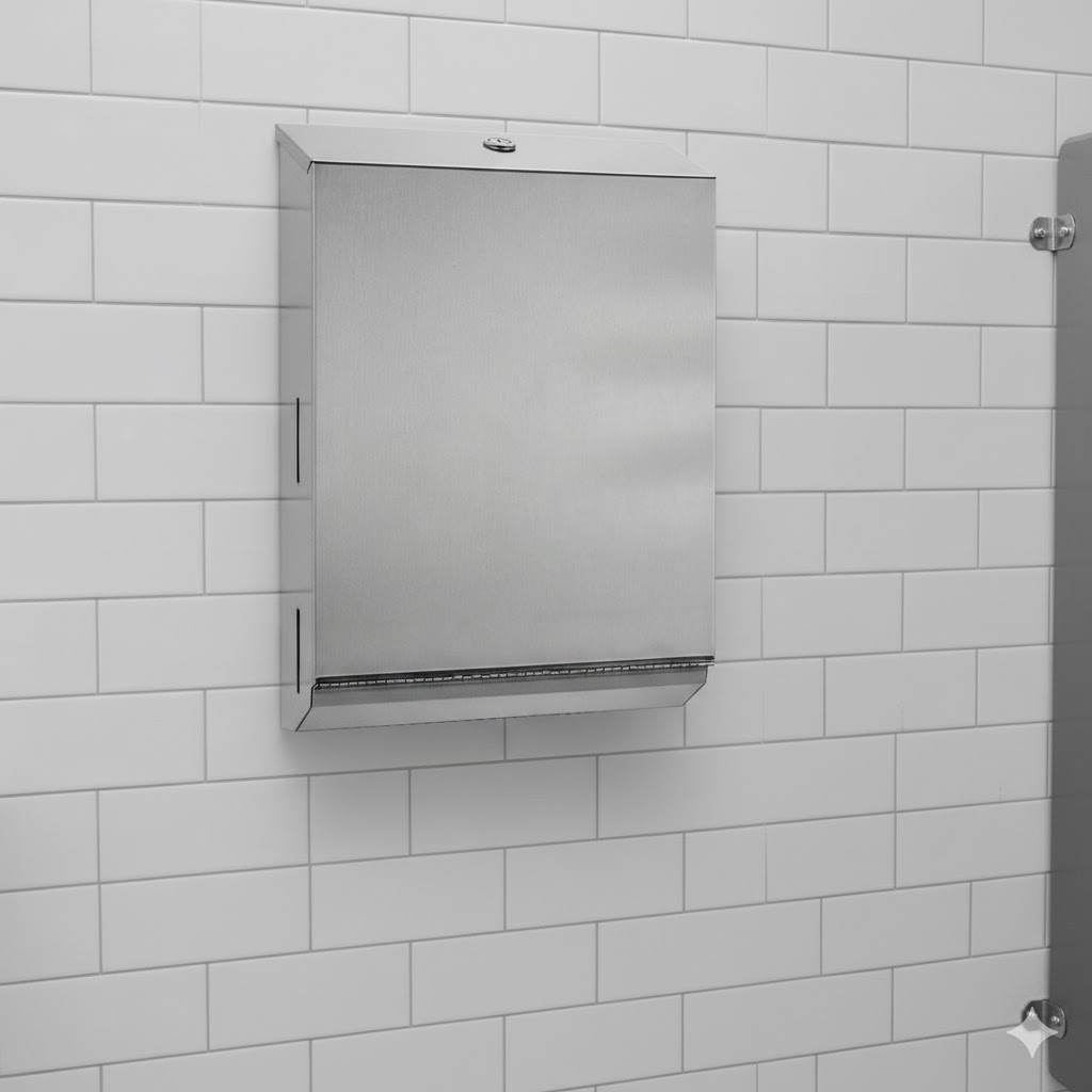 Hộp đựng khăn giấy Krene BP-53 cao cấp -Từ Thép Không Gỉ – Chống Nước Tuyệt Đối, Bền Màu Theo Thời Gian