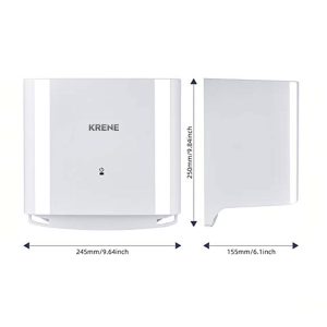 Alternative view of Máy sấy tay cảm ứng hiện đại Krene INHSD-A3868 - Chống nước tiêu chuẩn - Độ hoàn thiện cao