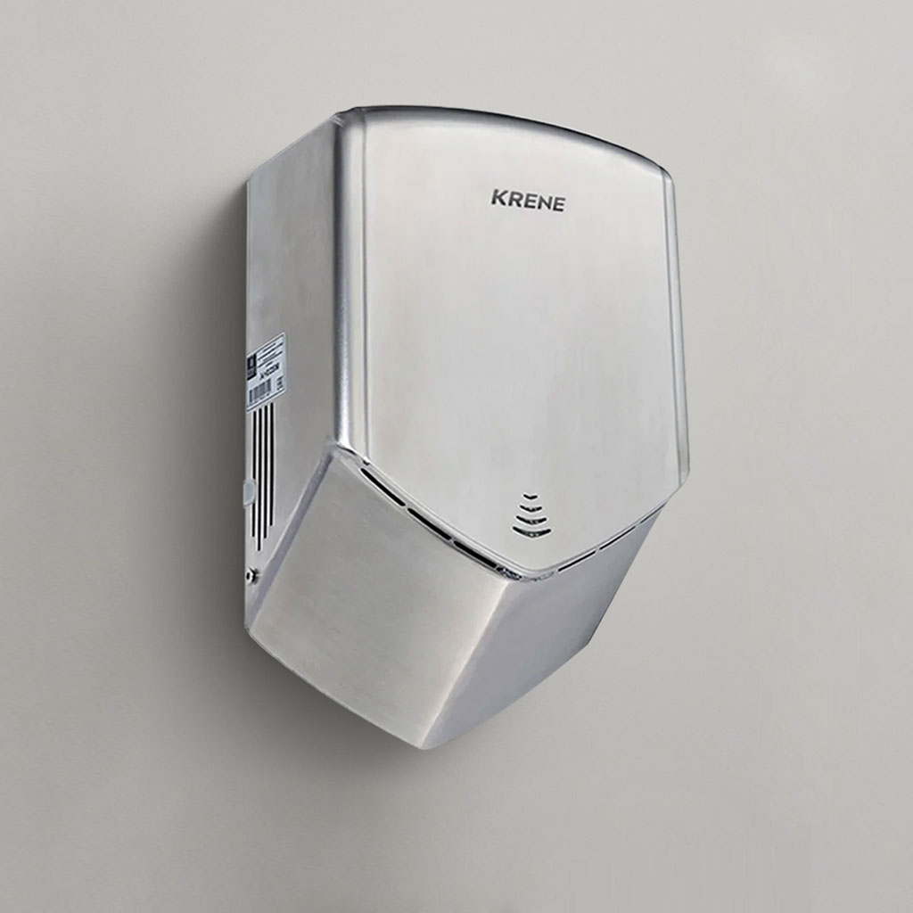 Máy sấy tay cảm ứng hiện đại Krene INHSD A3688 – Chống nước tiêu chuẩn – Độ bền cao