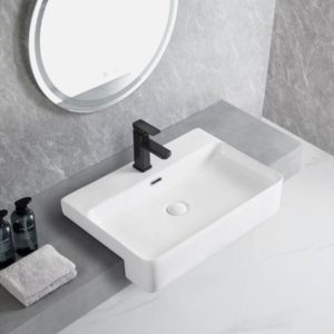 Chậu rửa bán âm